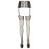 Cottelli zijdezachte panty (zwart) - 2/S