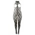 NO:XQSE - Open cup body - Kant - Zwart - XL/XXL