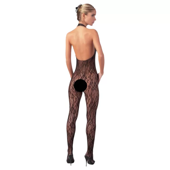 NO:XQSE - Lingerie body - kant met parels - zwart