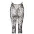 NO:XQSE - Lingerie body - kant met parels - zwart