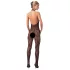 NO:XQSE - Lingerie body - kant met parels - zwart - L/XL