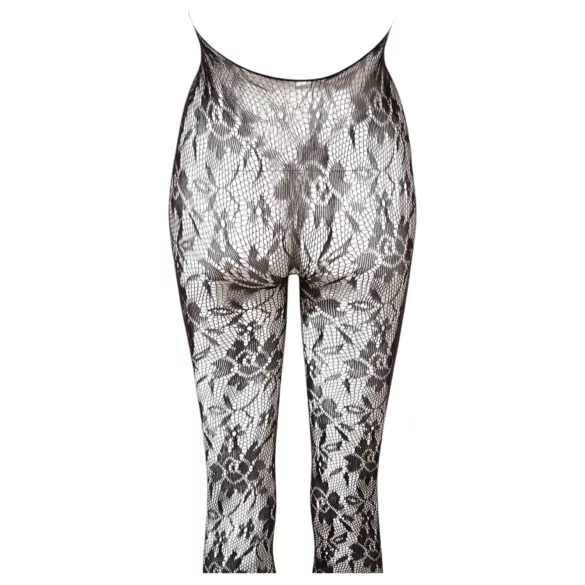 NO:XQSE - Lingerie body - kant met parels - zwart - L/XL