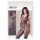 NO:XQSE - bodystocking zonder mouwen - openkant netstof - zwart (S-L)