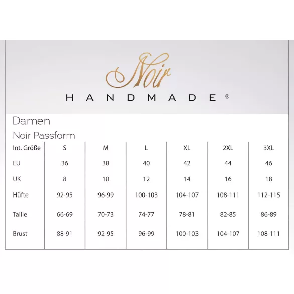 Noir - bustier met jarretels - kant - zwart - L