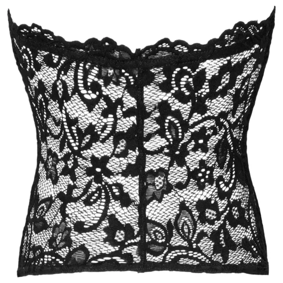 Noir - kanten bustier - zwart - L