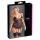 Cottelli - Dames top - Kant met lint - Zwart - XXXXL