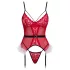 Cottelli - kerstlingerie set (rood)