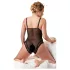 Cottelli Plus Size - body - kant - zwart