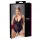 Cottelli Plus Size - body - kant - zwart - XXL