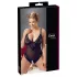 Cottelli Plus Size - body - kant - zwart - XXXL