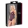 Cottelli - open body - kant en parels - zwart - XL