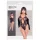 NO:XQSE - zwart body met strik, lange mouwen (S-L)