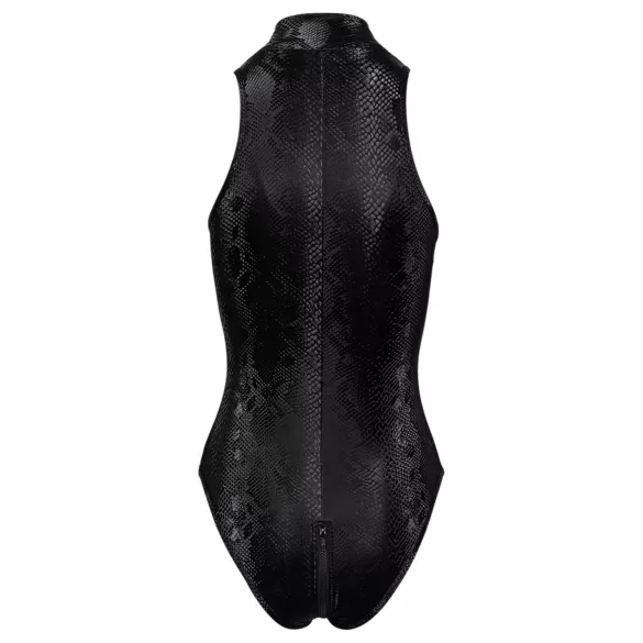 Cottelli Party - body - slangenprint - zwart - M