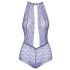 Kissable - halsband kanten body (paars)