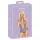 Kissable - body met nekband - kanten lingerie - paars - L/XL