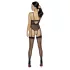 Cottelli - open body met bandjes en jarretels - zwart - L