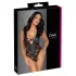 Cottelli Party - body met bloemenprint - zwart