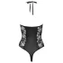 Cottelli Party - body met bloemenprint - zwart