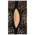 Noir - luipaardprint lange mouwen body (zwart) - M