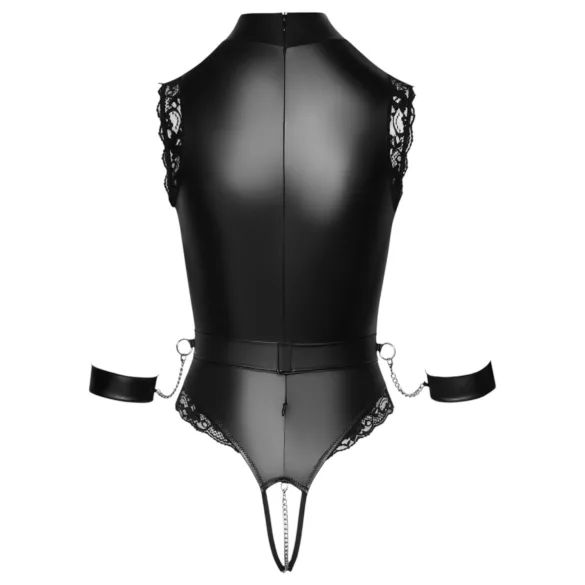 Cottelli Bondage - open cup body - zwart - M