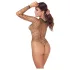 Cottelli - open body met strass steentjes - zwart - S-L