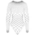 Cottelli - open body met strass steentjes - zwart - S-L