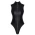 Cottelli - glanzend effect body (zwart) - M