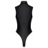 Cottelli - glanzend effect body (zwart) - M