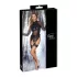Cottelli Bondage - transparant top met handboeien - zwart - M
