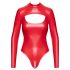 Noir - body - glanzend effect - rood - L