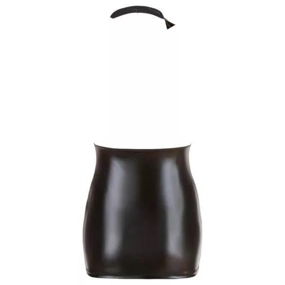 Cottelli - Jurk met halsband - sexy look - zwart - L