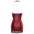 Cottelli - glanzend minijurkje (rood) - M