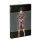 Noir - Transparante lange mouwen jurk, bloemenprint (zwart) - M