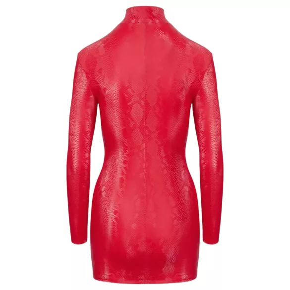 Cottelli - minijurk - slangenprint - rood - M