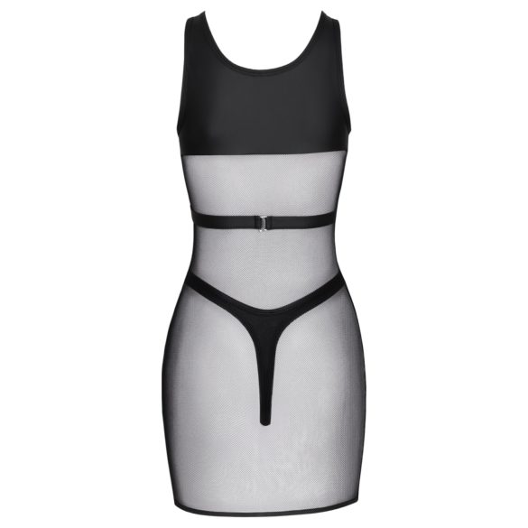 Cottelli - doorschijnende partyset (zwart) - L