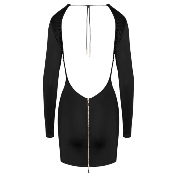 Cottelli - minijurk met open rug - zwart