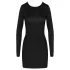 Cottelli - minijurk met open rug - zwart - M