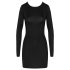 Cottelli - minijurk met open rug - zwart - L