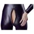 Cottelli - Glanzend Lange Mouw Party Catsuit (Zwart) - M