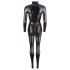 Cottelli - Glanzend Lange Mouw Party Catsuit (Zwart) - M