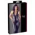 Cottelli Party - catsuit - glanzend - zwart