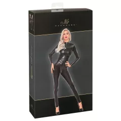 Noir - catsuit voor dames - slangendessin - zwart - L