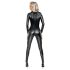 Noir - Lange jumpsuit met slangenprint (zwart) - L