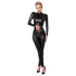 Noir - ritssluiting overall (zwart)