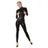 Noir - ritssluiting overall (zwart) - L