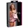 Cottelli - babydoll - kanten ruches - zwart - M