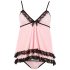 Cottelli - Zoet verleidelijke ruches - babydoll - XXL