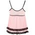 Cottelli - Zoet verleidelijke ruches - babydoll - XXL