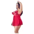 Cottelli Plus Size - babydoll - kant - rood