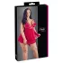 Cottelli Plus Size - babydoll - kant - rood - 3XL